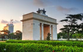 Independence Arch Accra Ghana