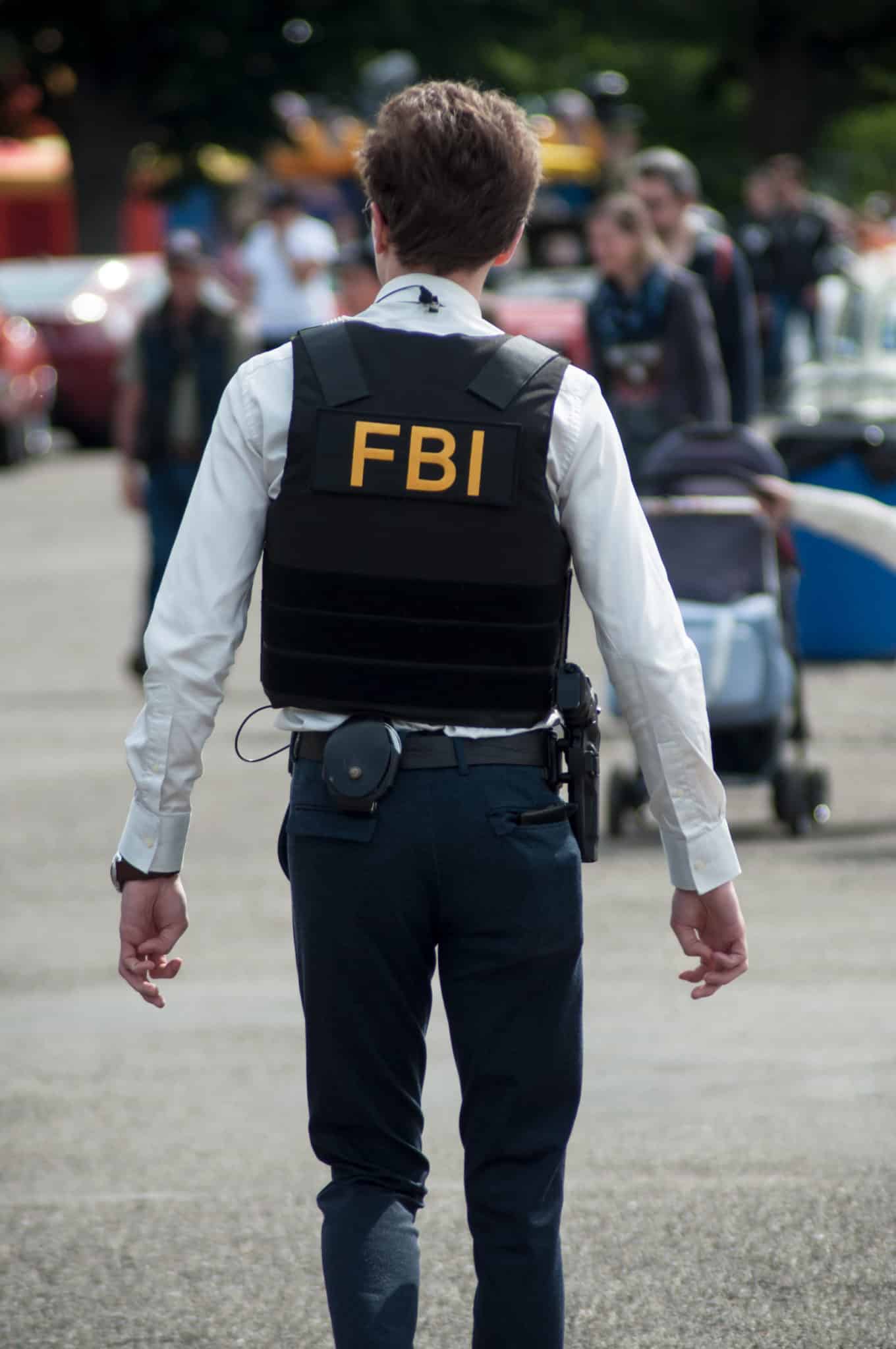 FBI agent in uniform