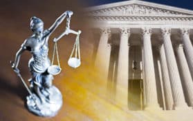 Lady Justice and Supreme Court