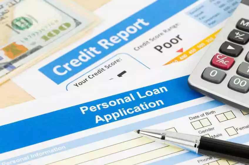 credit application and report