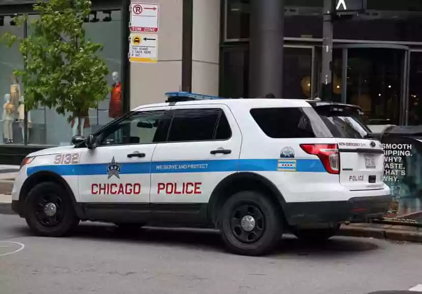 Chicago Police car