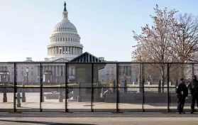 Capitol Building Fenced Off