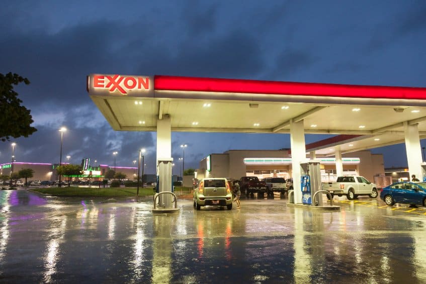 Exxon Gas Station