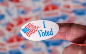 I voted sticker