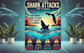 How Many shark Attacks per year in Florida: Annual Shark Attack Figures in Florida